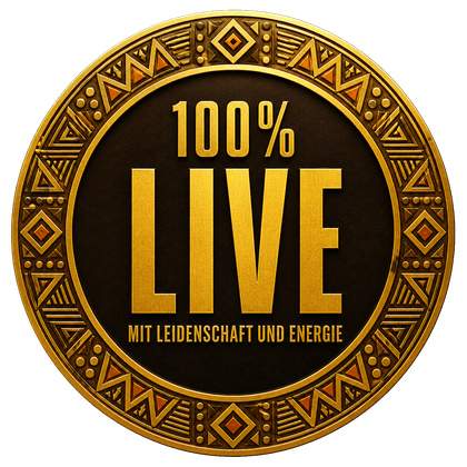 100 % Live – mit Leidenschaft und Energie